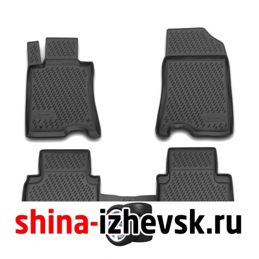 Коврик Autofamily коврики в салон для HONDA Crosstour, 01/2013- , 2wd, 4 шт. ) в Ижевске